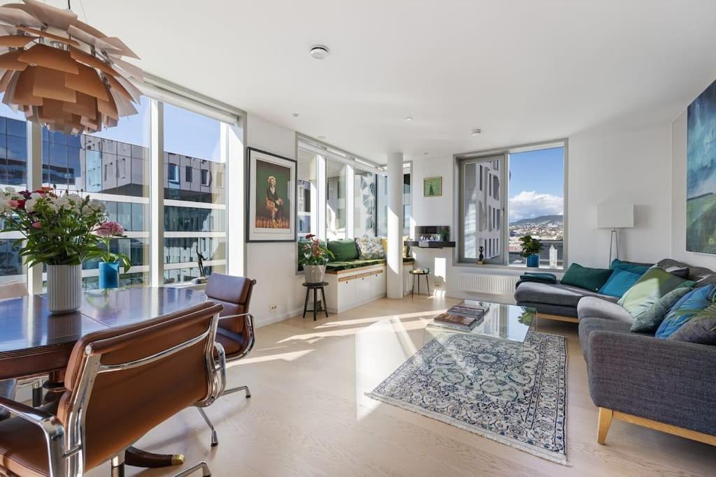 Modern 2Bed Room Sea View Apartment @ Oslo Barcode Екстер'єр фото