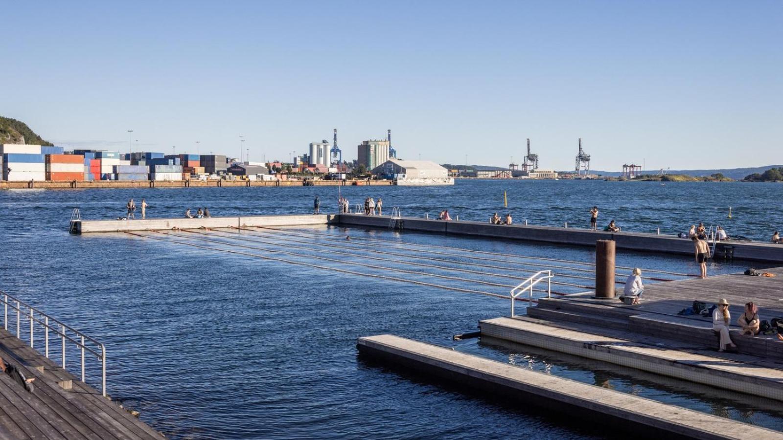 Modern 2Bed Room Sea View Apartment @ Oslo Barcode Екстер'єр фото