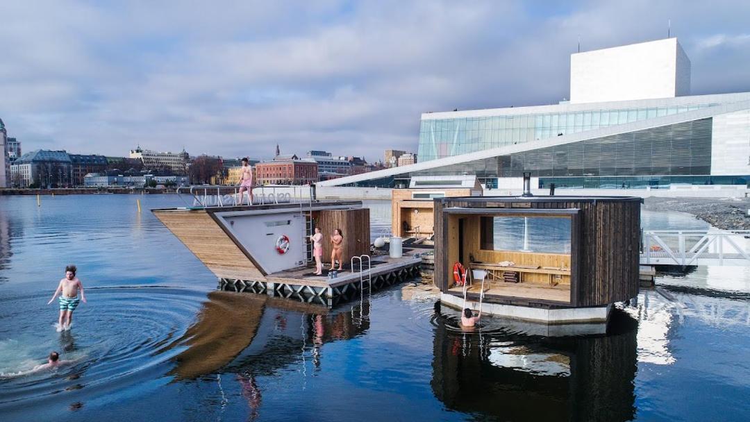 Modern 2Bed Room Sea View Apartment @ Oslo Barcode Екстер'єр фото